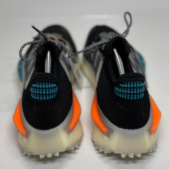 Adidas NMD S1 Sneakers Black Orange Teal Men’s US 11.5 IF3092 Lifestyle Shoes - Picture 9 of 16